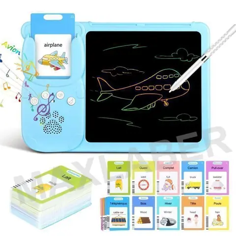 Jouet Éducatif - Non spécifié - Cartes Flash Parlantes - 510 Mots - 1 à 6 Ans - Interaction Parent-Enfant