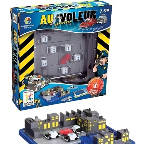 Jeu de logique évolutif - SMARTGAMES - Au Voleur - 60 défis - Enfant - Intérieur