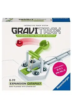 GraviTrax Bloc d'action Catapult / Catapulte - Jeu de construction STEM - Circuit de billes créatif - Ravensburger- dès 8 ans
