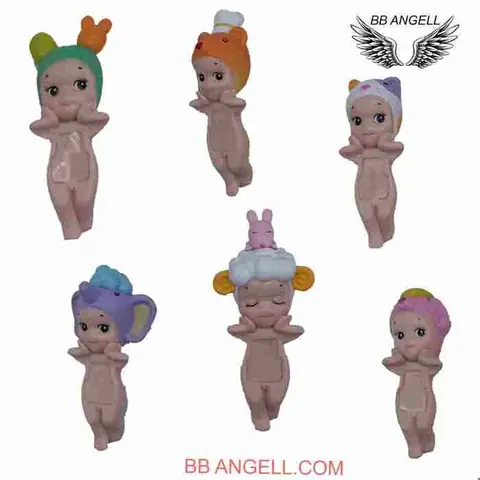BB ANGELL SÉRIE HIPPERS HOME  Ornements téléphone Ordinateur cadeaux anniversaire compatible sonny angel  1 ALÉATOIRE