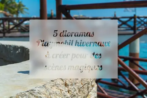5 dioramas Playmobil hivernaux à créer pour des scènes magiques