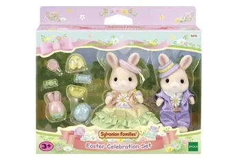 Figurine La chasse aux oufs des frères et sours Lapin Marguerite