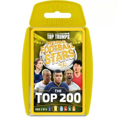 Winning Moves Top Trumps World Football Stars Pack 2 200 cartes
