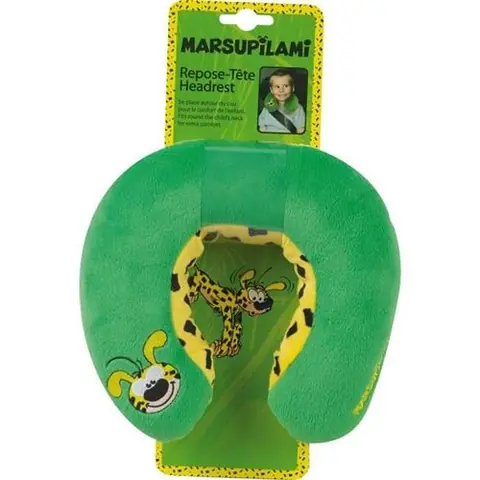 marsupilami tour de cou en Peluche +/- 19 cm pour enfant