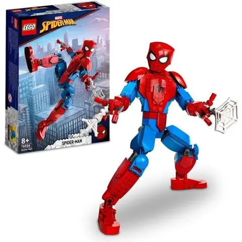 LEGO Marvel 76226 La Figurine de Spider-Man Jouet à Construire Super-Héros Cadeau 8 Ans