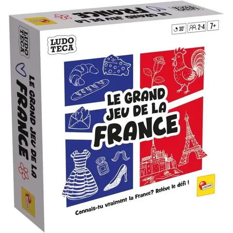 Le Grand Jeu de la France - LUDOTECA - Jeu de plateau - Dès 6 ans
