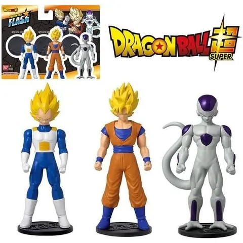 Jouet - BANDAI - Dragon Ball Z - 3 figurines - Multicolore - Mixte