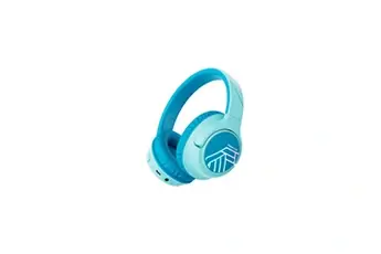 Casque Audio Enfant, Casque Bluetooth Enfant avec Micro, 74/85/94dB Volume Limité, 45 Heures, Hi-Fi Stéréo, Casque Pliable avec Lumières LED