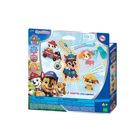 Jeu créatif Aquabeads Le kit porte-clés Paw Patrol Pat’Patrouille
