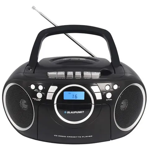 Blaupunkt BB16 Boombox Lecteur CD Portable avec Radio kassettenplayer aux