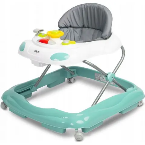 Voiture à pédales - TOYZ - TOYZ-20751 - Couleur menthe - 4 roues - Pour enfants dès 6 mois