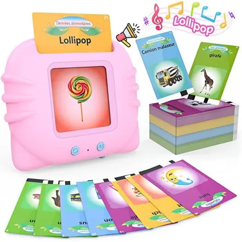 Jouet éducatif - FRANçAIS - Alphabet - Montessori - 3-7 Ans - Piles fournies