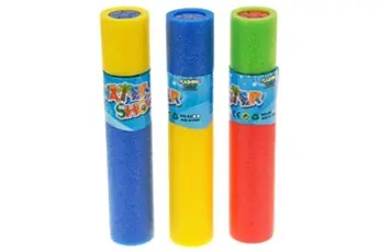 1 pistolet a eau canon 26 x 5 cm tube en mousse