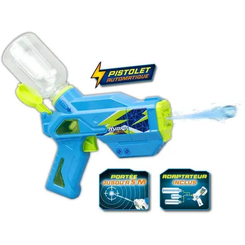 Pistole à eau électronique - SILVERLIT - HYDRO MAD MINI BLASTER ASST- Dès 8 ans