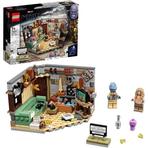 LEGO®  76200 Marvel Le nouvel Asgard de Bro Thor Figurines Marvel Bro Thor et Korg Jouet Thor pour enfants dès 7 ans
