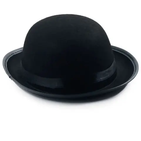 Chapeau Melon Noir pour Enfant - PARTILANDIA 2010 S.L. - Carnaval - Accessoires