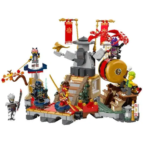 LEGO ninjago 71818 L’arène de combat du tournoi Cadeaux Jouets Objets de collection 7+
