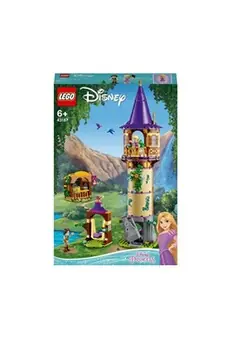 LEGO® 43187 Disney Princess La tour de Raiponce  - Ensemble de Jeu de la Tour du Château avec 2 mini poupées du dessin animé
