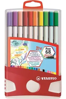 Etui 20 feutres Colorparade Pen68 Brush