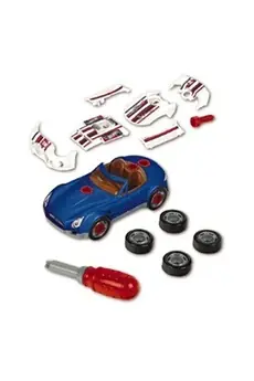 voiture tuning bleu 18 cm