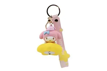 Porte-clés et bracelet lumineux Hello Kitty and Friends modèle aléatoire