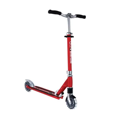 Globber - Trottinette 2 roues FLOW ELEMENT COMFORT LIGHTS - Rouge