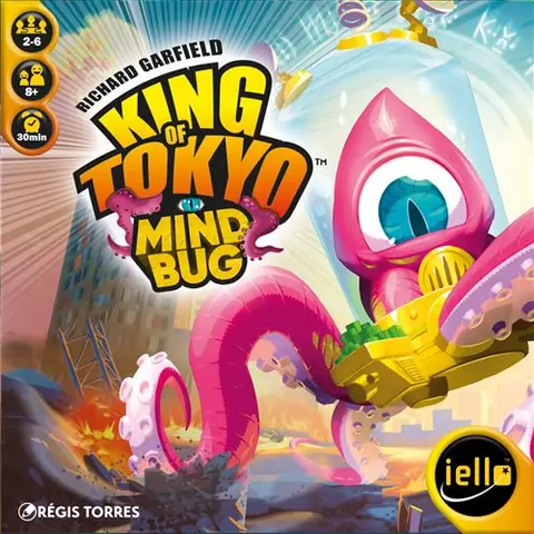 Iello King of Tokyo x Mindbug, duel stratégique explosif