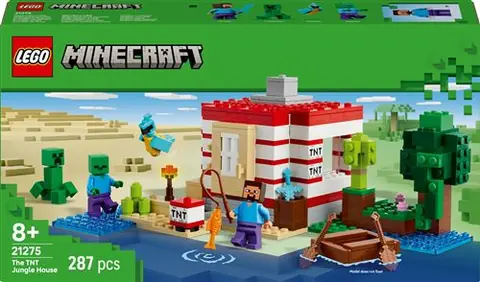 LEGO® Minecraft® 21275 La maison en TNT de la jungle