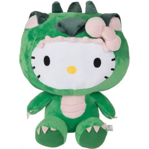 Figurine - YIBUJIAZU - Hello Kitty dinosaure - 12 pouces - Peluche douce - Jouet pour bébé