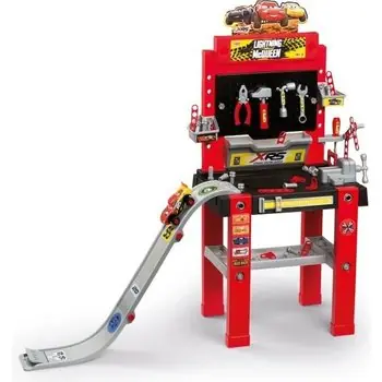 SMOBY Cars XRS Etabli Bricolo Center + 94 Accessoires
