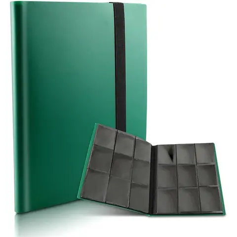 Album de cartes à collectionner classeur à 360° 9 pochettes classeur de cartes à collectionner carnet de notes grande capacité
