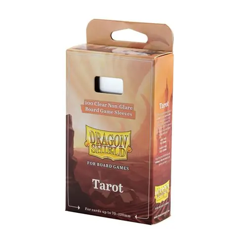 Pack 100 protège-cartes Board Game Sleeves Dragon Shield Tarot 70 x 120 mm