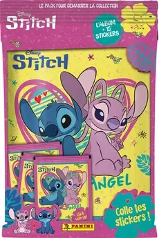 Cartes à collectionner Stitch 3 Album et 3 pochettes