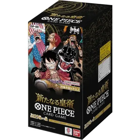 Carte à collectionner - BANDAI - OP-09 - One Piece - Box Packaging - 6 cartes x24 packs