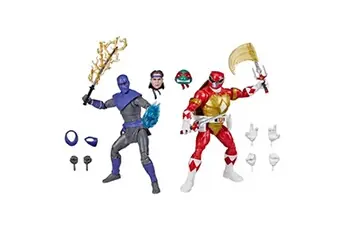Set figurines Raphael et Tommy Power Rangers Tortugas Ninja