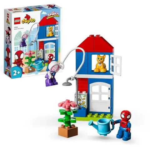 LEGO DUPLO Marvel 10995 La Maison de Spider-Man Jouet Enfants 2 Ans Spidey et ses Amis