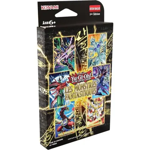 Pack 3 boosters de cartes à collectionner - YU-GI-OH! - Les Monstres Fantastiques - 3 boosters - Édition française - Cartes Grand Ma