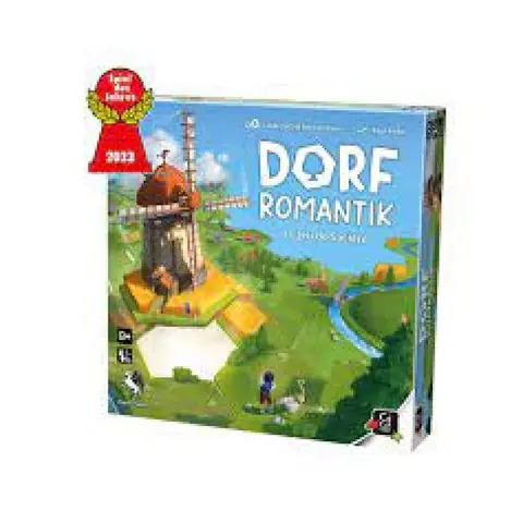 Jeu de plateau - GIGAMIC - Dorfromantik - Blanc - 1 à 6 joueurs - À partir de 9 ans