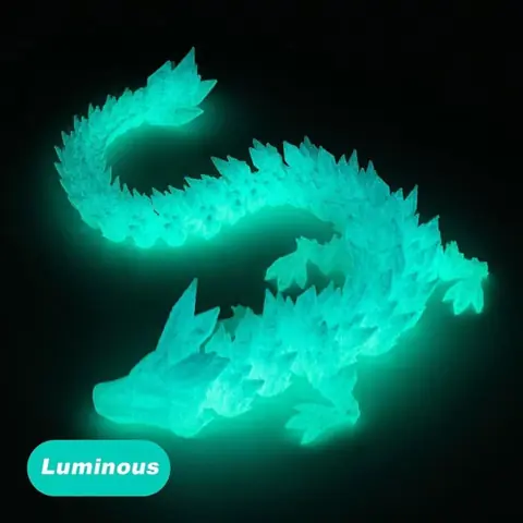 Jouets Amusants- Ensemble DŒufs De Dragon Imprimés En 3D Couleur Lumineuse Cadeaux De Vacances/DAnniversaire Pour Les Enfants