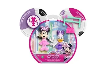 Pack 2 figurines Bliste Minnie avec accessoires 7,5 cm Modèle aléatoire
