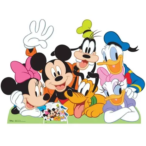 Figurine - Disney - Mickey et ses amis - 99 cm - 137 cm - Décoration intérieure enfantine
