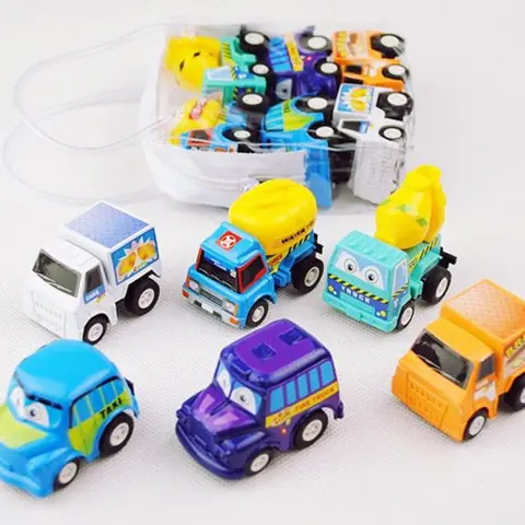 Jouets pour petits garçons voitures à tirer mini véhicules pour enfants cadeaux de fête jeu danniversaire jouets pour tout