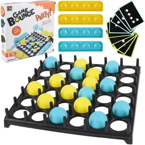 Jeu de Rebond Jouets de Balle Rebondissantes Jouet de Jeu de Balle Rebondissante Jeu de Pinball Puzzle Bounce Off Party Game