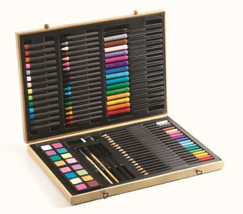 Grande boîte de couleurs Djeco