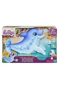 FURREAL FRIENDS - Mon dauphin joyeux - peluche interactive - animal électronique - plus de 80 sons et réactions - dès 4 ans