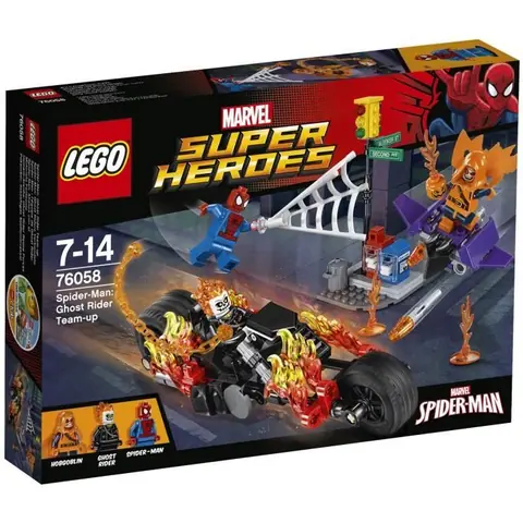 LEGO 76058 Marvel Super Heroes Spider-Man : léquipe de Ghost Rider