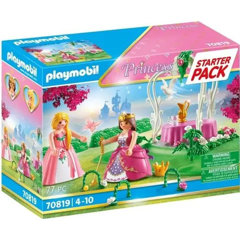 PLAYMOBIL - 70819 - Starter Pack Princesses et jardin fleuri