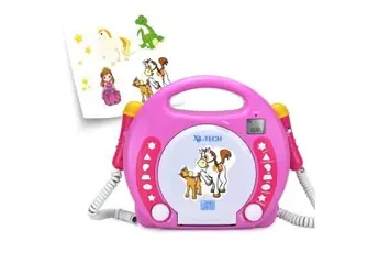 X4-tech bobby joey cd sd usb pink (701354)