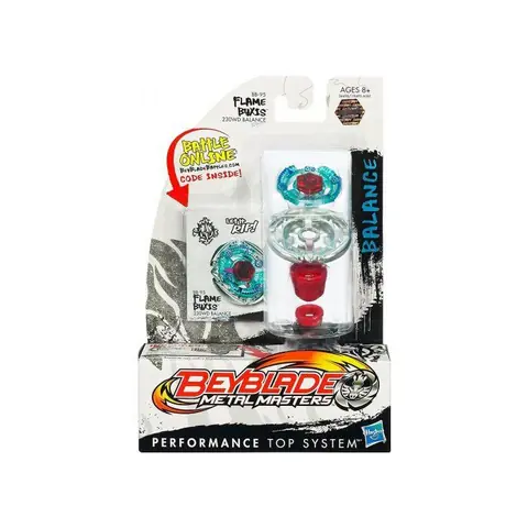 Toupie - Beyblade Métal Masters Flame Byxis Et Son Lanceur - Toupie Type Equilibre