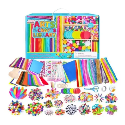 Kit Bricolage - Activités Manuelles - 3000 Pcs - Pour Enfants 4-12 Ans - Assortis - Créativité Illimitée